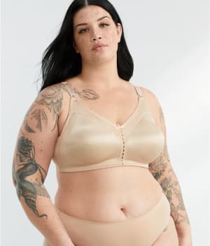 Double Support Wire-Free Bra: undefined