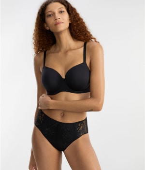 The Essential Lace Hi-Cut Brief: undefined