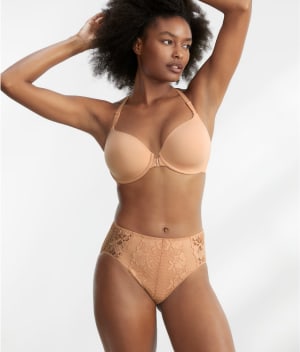 The Essential Lace Hi-Cut Brief: undefined