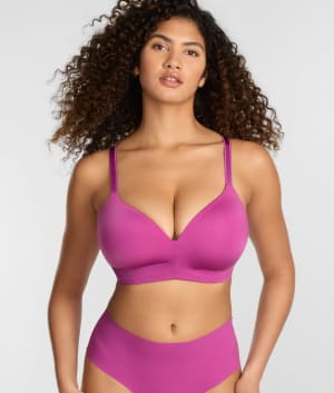The Favorite Wire-Free Smoothing T-Shirt Bra: undefined