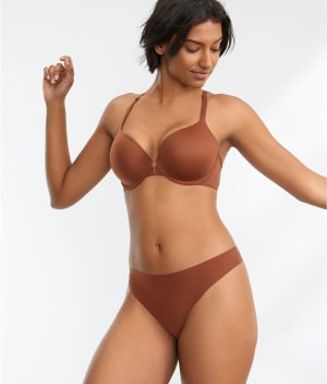 The Easy Everyday No Show Thong: undefined