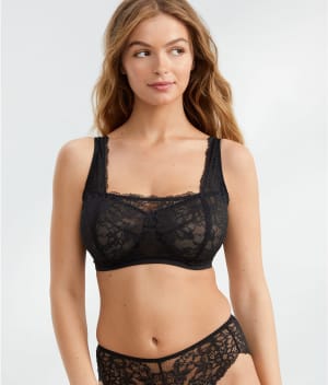 The Show Off Lace Cami Bra: undefined