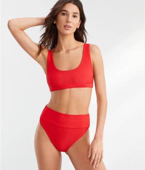 Highway High-Waist Bikini Bottom: undefined