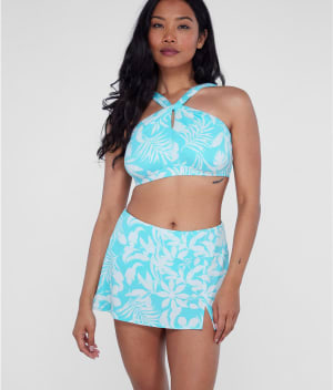 High-Neck Bikini Top: undefined