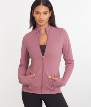 Studio Soft Full Zip Studio Jacket: undefined