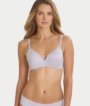 Future Foundation Wire-Free Plunge T-Shirt Bra: undefined