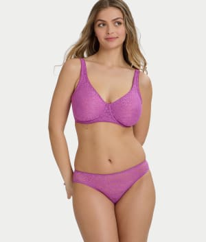 Allover Lace Bikini: undefined
