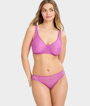 Allover Lace Bikini: undefined