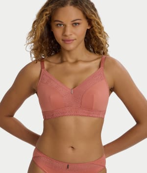 Daily Support Wire-Free Bra: undefined