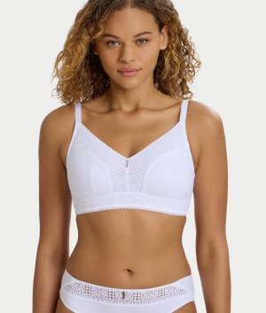 Daily Support Wire-Free Bra: undefined