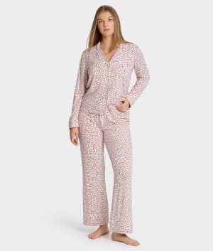 The Cooling Piped Pajama Set: undefined