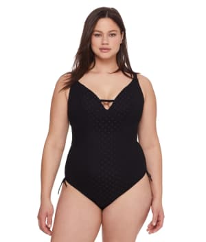 Plus Size Bazaruto One-Piece Swimsuit: undefined