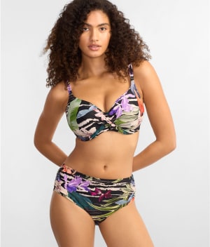 Maldives High-Waist Bikini Bottom: undefined