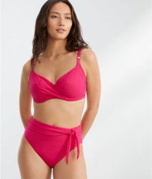 Ottawa High-Waist Bikini Bottom: undefined