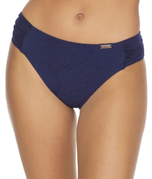 Ottawa Mid Rise Gathered Bikini Bottom: undefined