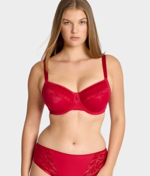 Illusion Side Support Bra: undefined