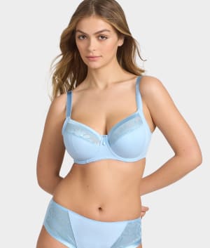 Illusion Side Support Bra: undefined