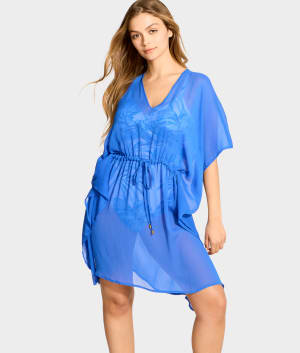 Nauru Kaftan Cover-Up: undefined