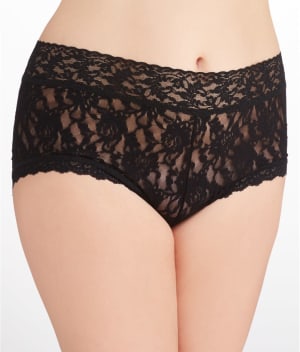 Plus Size Signature Lace Boyshort: undefined