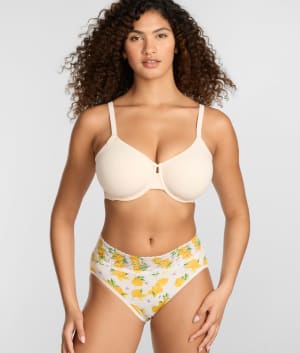 Printed Supima Cotton French Brief: undefined
