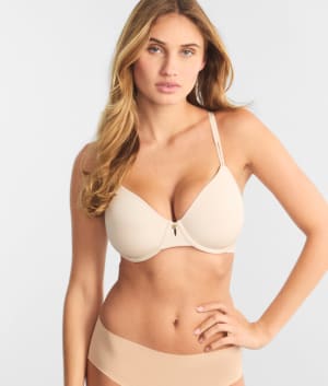 Luxe Essentials Full Coverage T-Shirt Bra: undefined