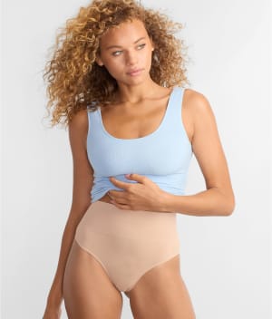 Seamless Smoothing Thong: undefined