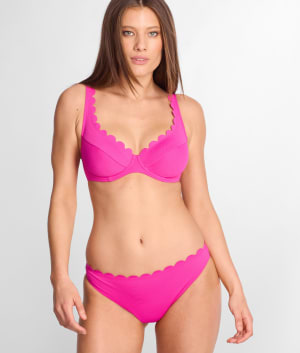 Spirit Lauren Underwire Plunge Bikini Top: undefined