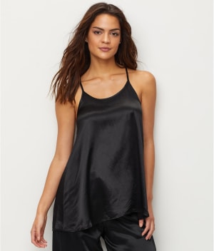 Anne Satin Sleep Cami Top: undefined