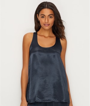 Laura Satin Tank: undefined