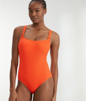 Cali Ring Control Underwire One-Piece Swimsuit: undefined