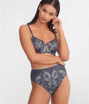 Atelier Lace High-Waist Brief: undefined