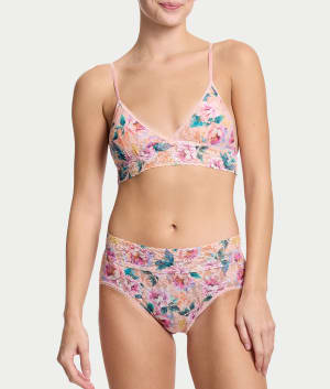 Signature Lace Printed French Brief: undefined