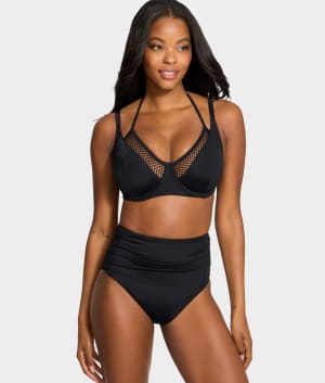 Mesh Bikini Top: undefined