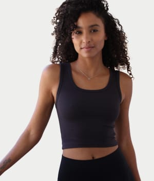 B30 Scoop Crop Tank: undefined