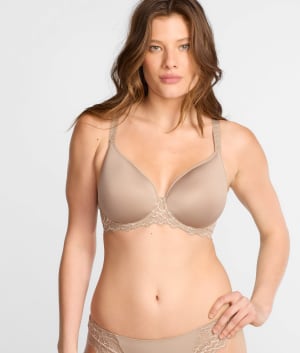 Caresse 3D Plunge T-Shirt Bra: undefined