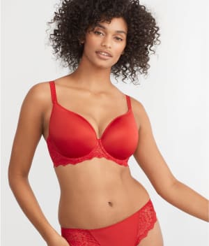 Caresse 3D Plunge T-Shirt Bra: undefined