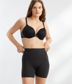 Sleek Essentials Firm Control Bike Shorts: undefined
