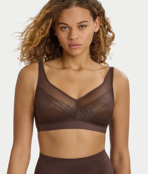 Elevated Allure Wire-Free Bra: undefined