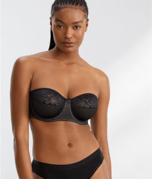 Visual Effects Strapless Minimizer Bra: undefined