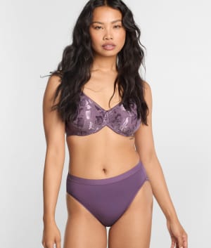 Understated Cotton Hi-Cut Brief: undefined